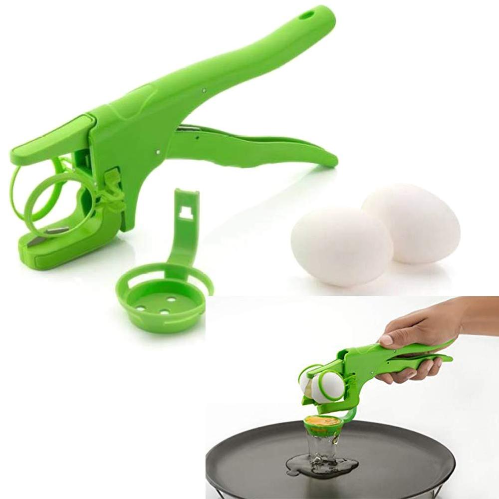 0109 Plastic Handheld Egg Cracker with Separator - SkyShopy 0109 Plastic Handheld Egg Cracker with Separator - SkyShopy